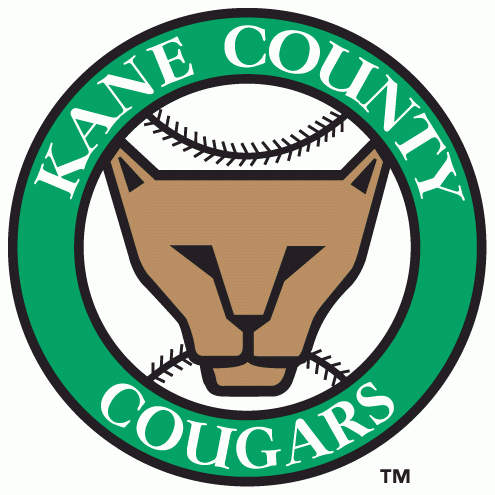 Kane County Cougars 1991-2015 Primary Logo vinyl decal